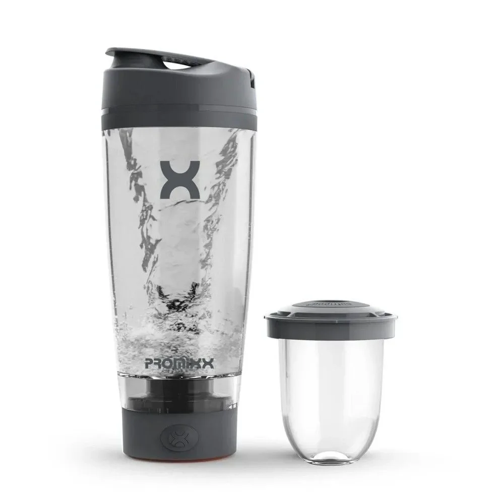 PROMiXX PRO 20oz Electric Rechargeable Shakes Shaker Blender Mixer Bottle Cup